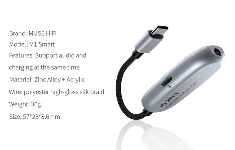 ขาย MuseHifi M1 Smart DAC/AMP พกพา 2 in 1 อัจฉริยะ