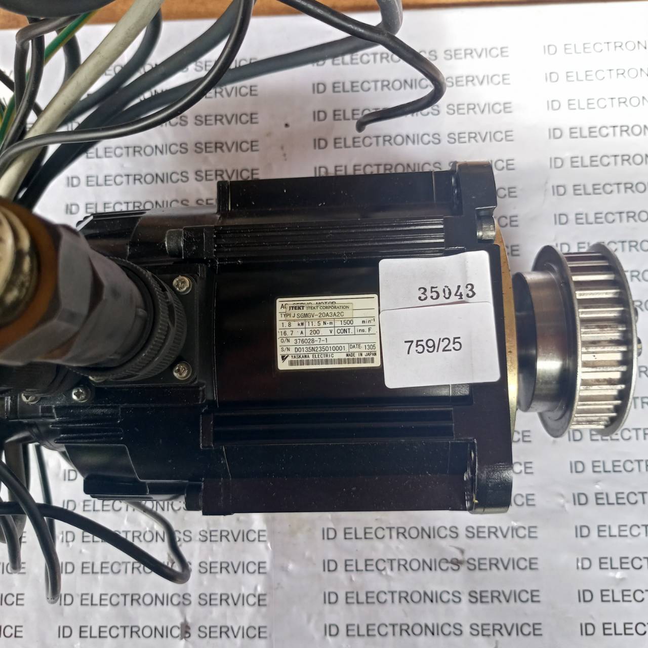 SGMGV-20A3A2C SERVO MOTOR " YASKAWA "