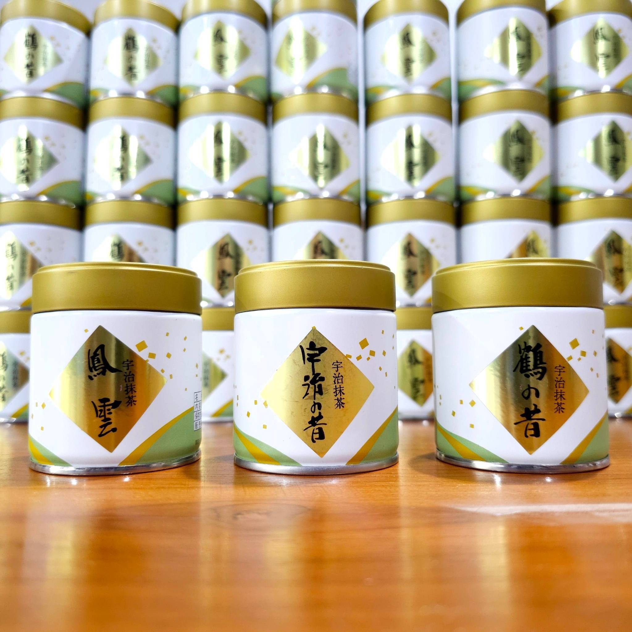 ชาเขียว มัทฉะ 100 เปอร์เซ็นต์ Matcha unjo no tsuru 3 ประเภท บรรจุ 40 กรัม