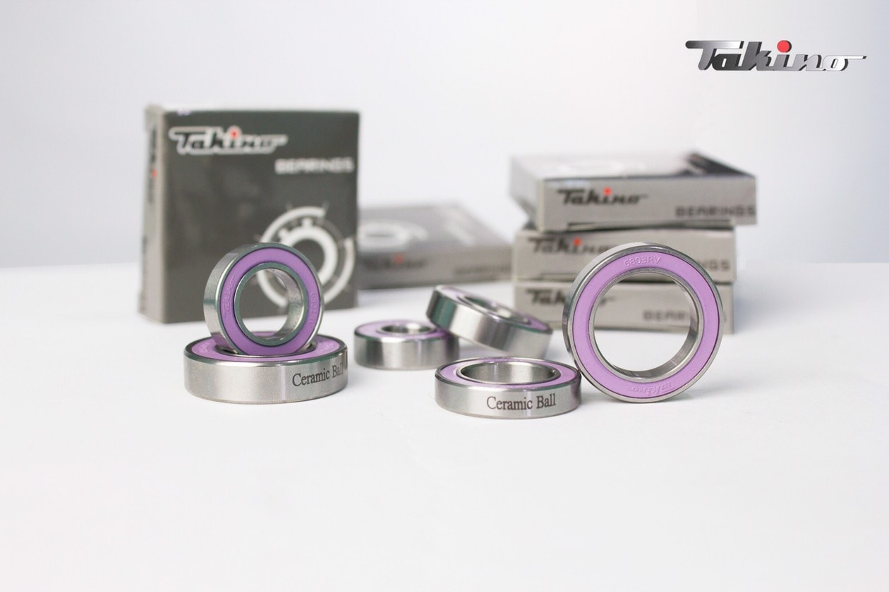 ตลับลูกปืนเซรามิค TAKINO CERAMIC BALL BEARING (มีตัวเลือกขนาด)