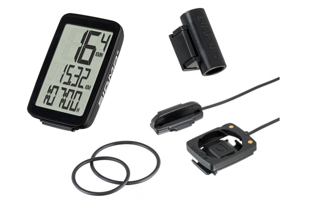 ไมล์จักรยาน Sigma Sport PURE 1 Cycle Computer - black มีสาย