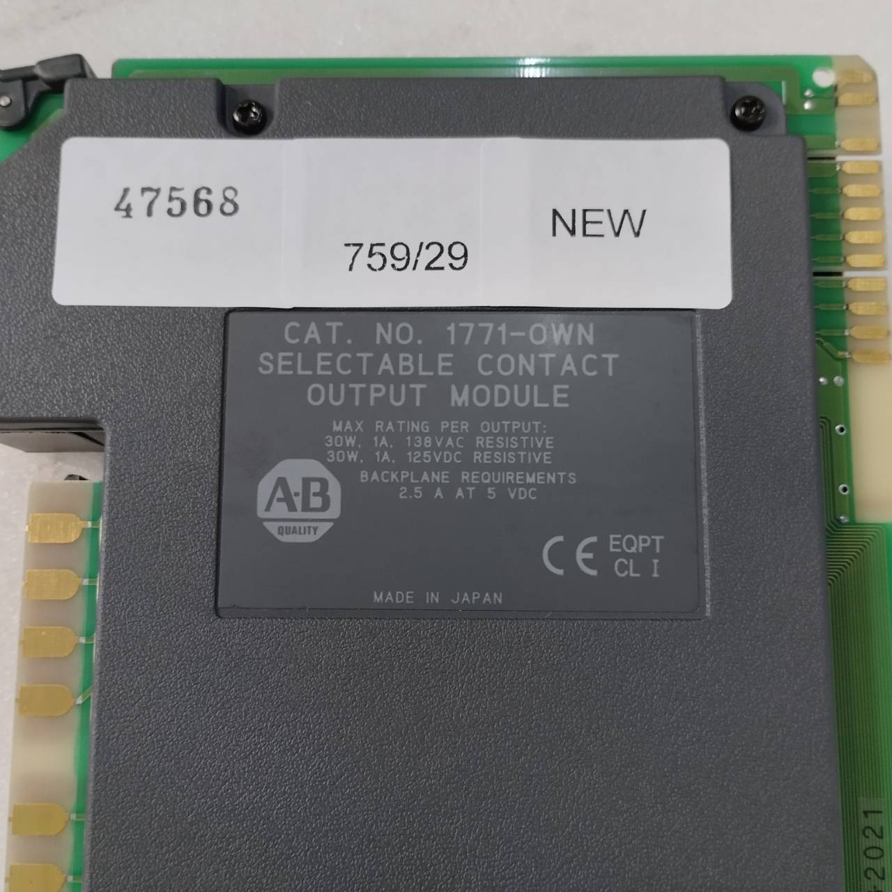 1771-OWN PLC " ALLEN-BRADLEY "