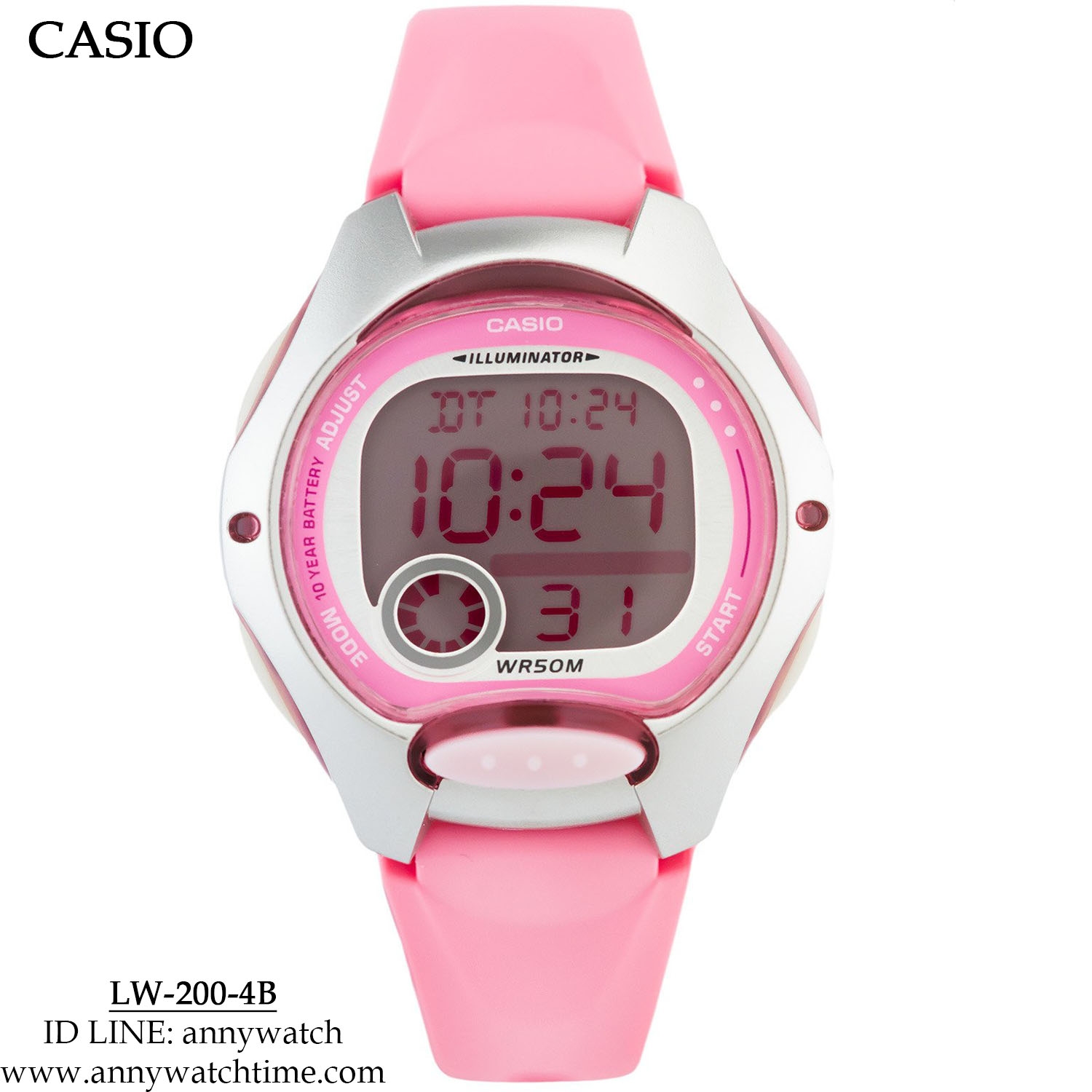 CASIO LW-200-4B