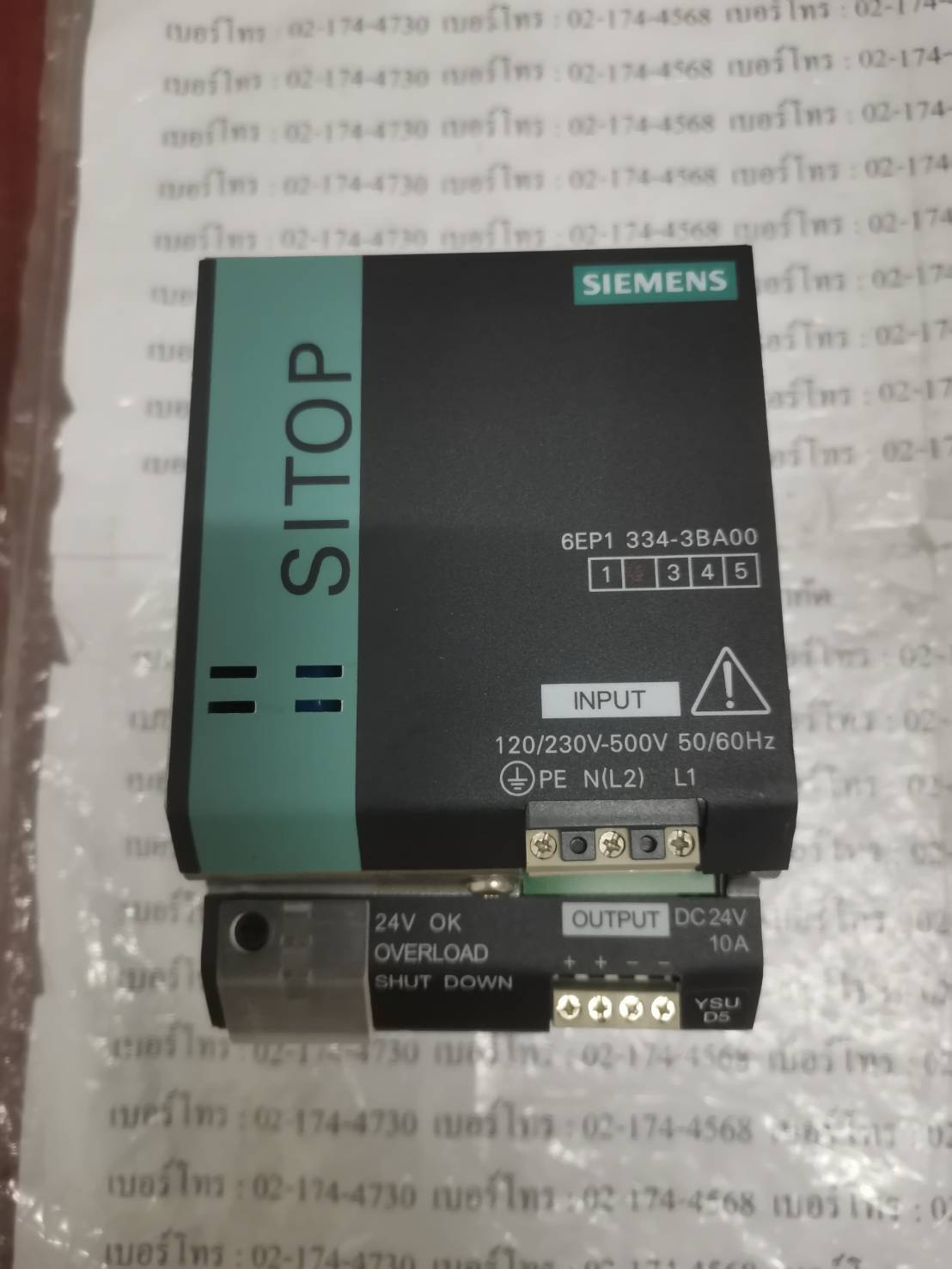 6EP1334-3BA00 POWER SUPPLY " SIEMENS "