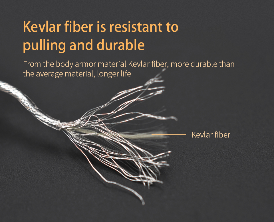 ขาย KZ Crystal สายอัพเกรดหูฟัง ทองแดงชุบเงินถัก คุณภาพสูง