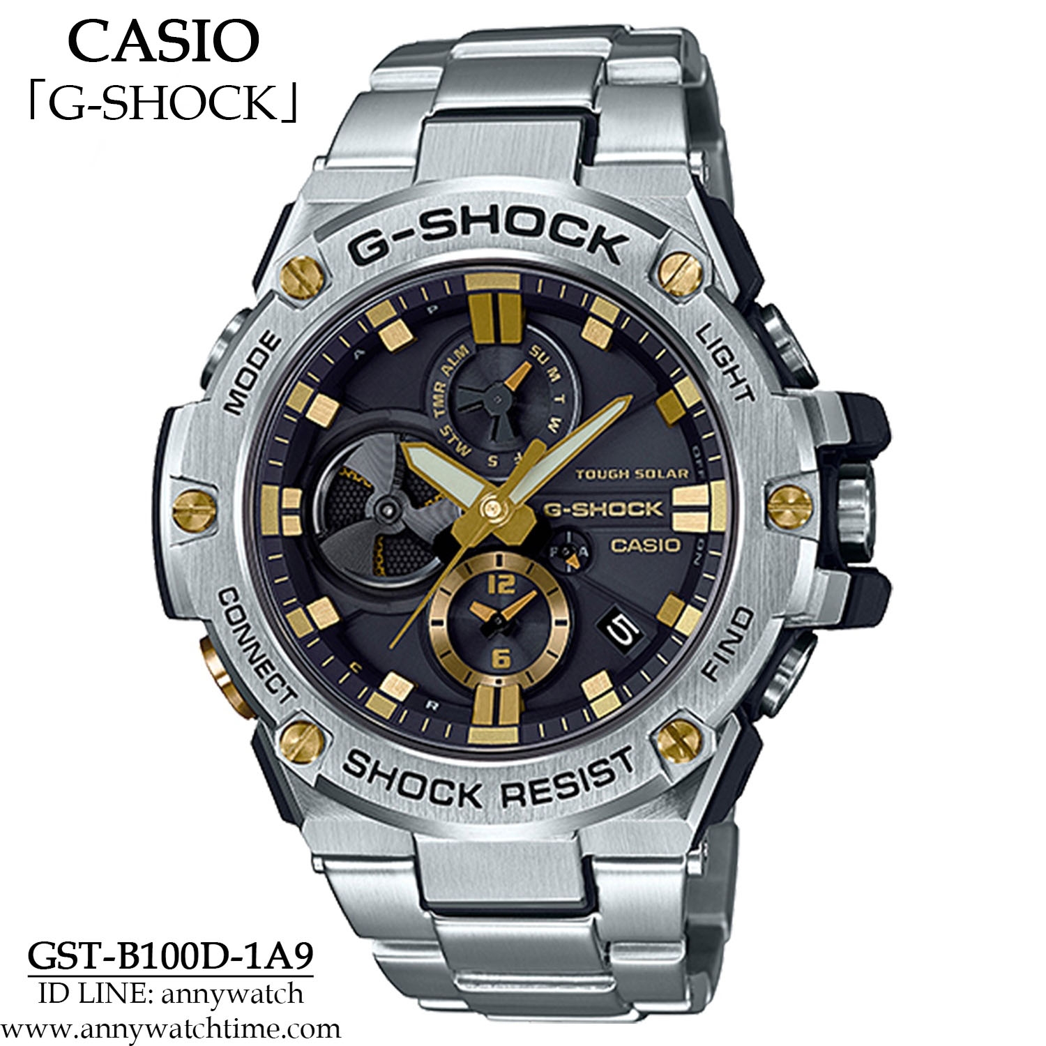 G-SHOCK GST-B100D-1A9