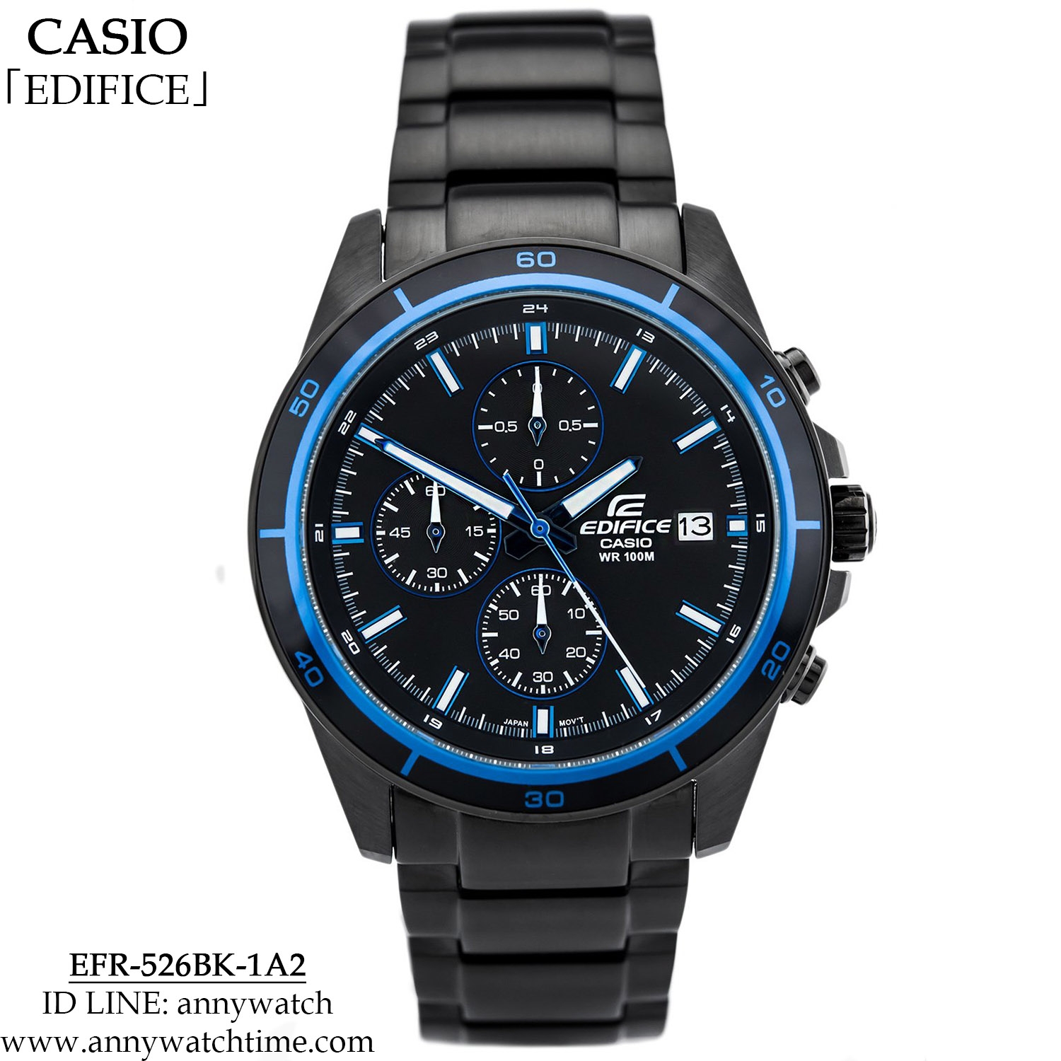 EDIFICE EFR-526BK-1A2