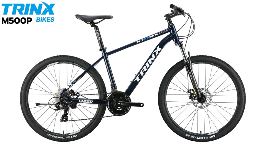 จักรยานเสือภูเขา TRINX M500PRO MTB 29ER เฟรมอลู ชุดเกียร์ 24 สปีด ดุมแบร์ริ่ง ,NEW 2025