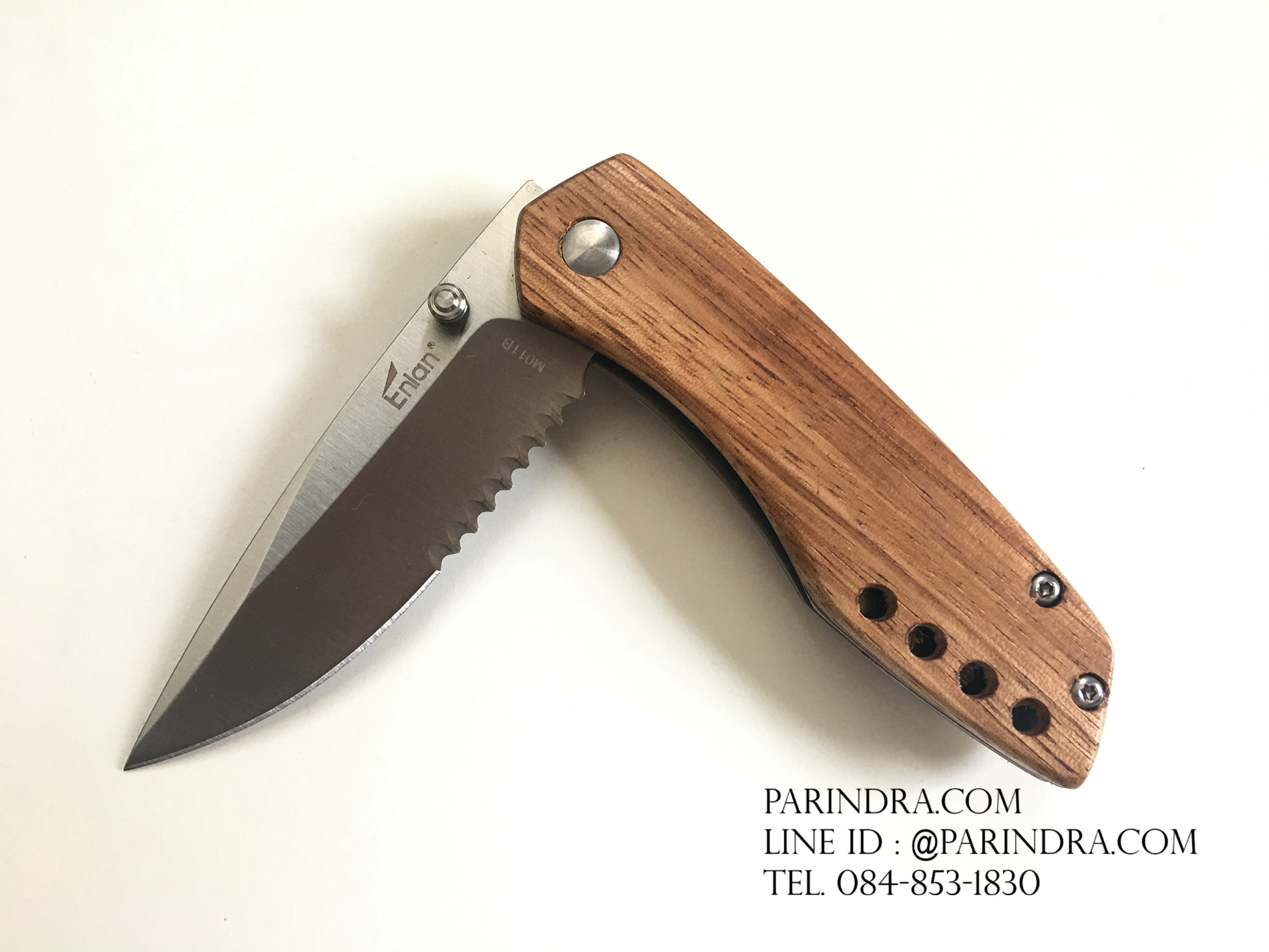 มีดพับ Enlan M011B 8Cr13MoV Stainless Blade ใบหยัก (ของแท้ 100%)