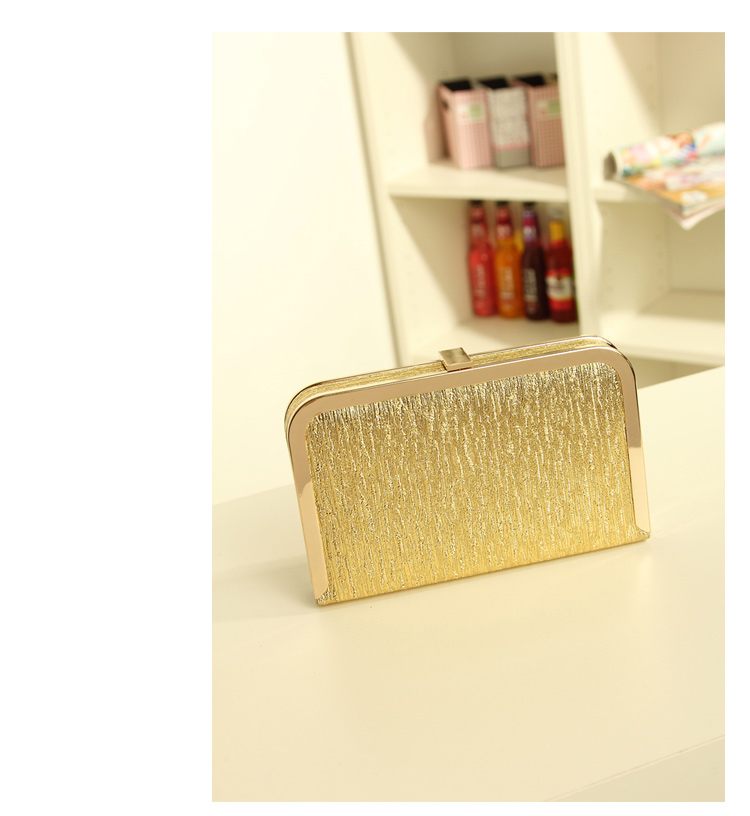 พร้อมส่ง Evening Clutch กระเป๋าออกงาน สีดำ ทรงสีเหลี่ยม พร้อมสายสะพาย ขนาด S