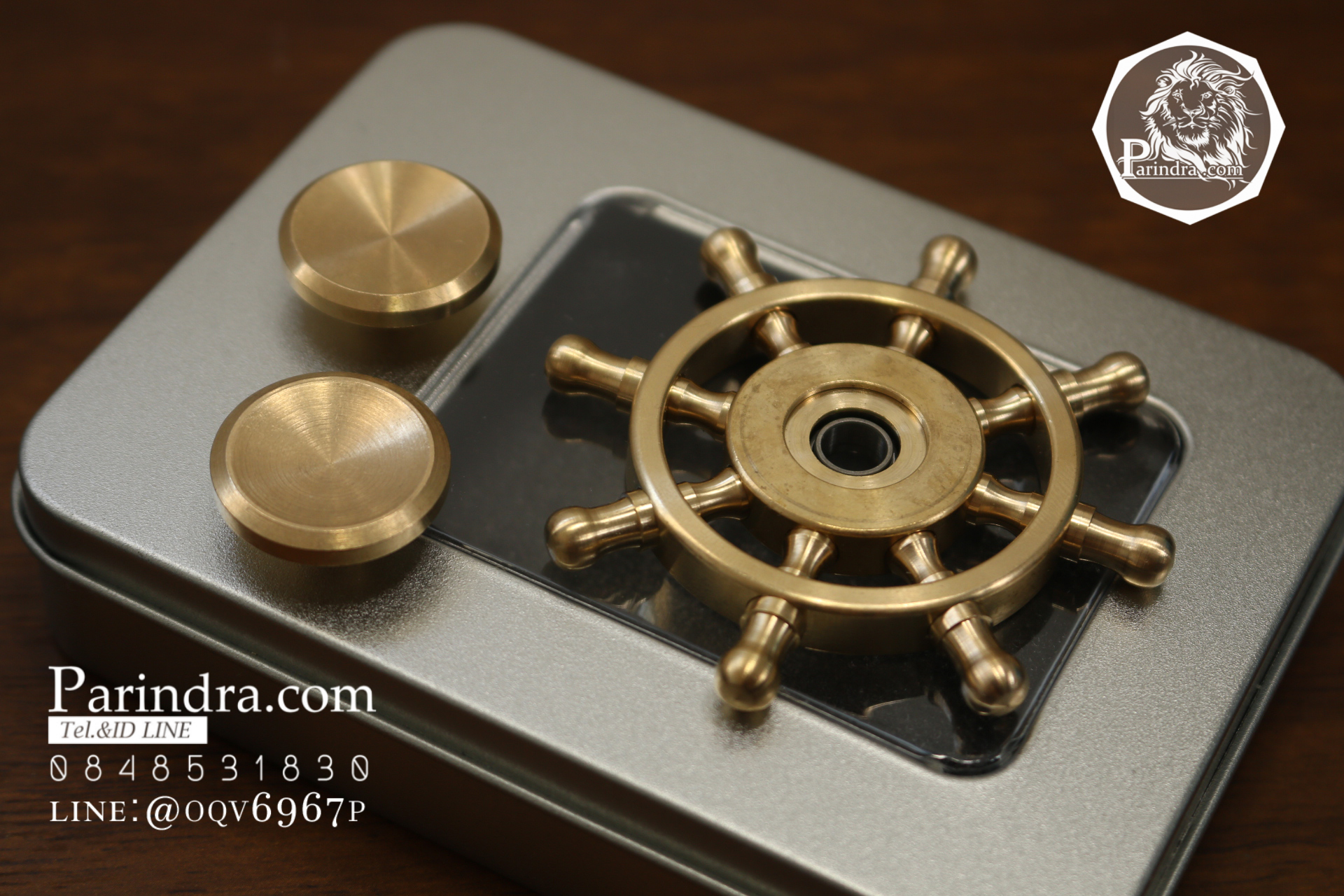 ของเล่นกำลังฮิต Spinner รูป พงันเรือ หมุนดี น้ำหนักเยี่ยม พร้อมกล่องเหล็ก 1