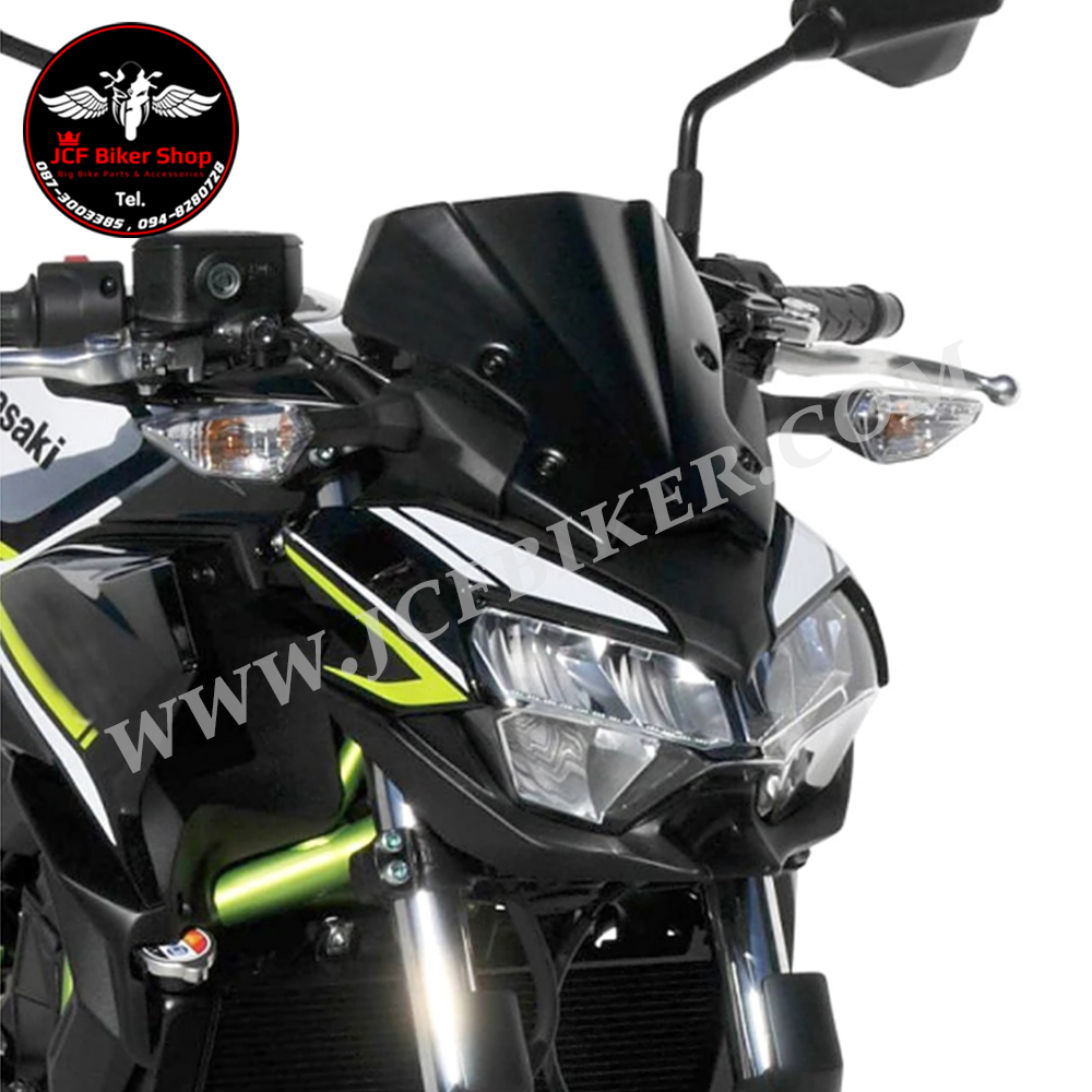 ชิวหน้า,บังไมล์,ชิวหน้าแต่งสำหรับ KAWASAKI Z650,Z900 ปี 2020 (สีดำ)