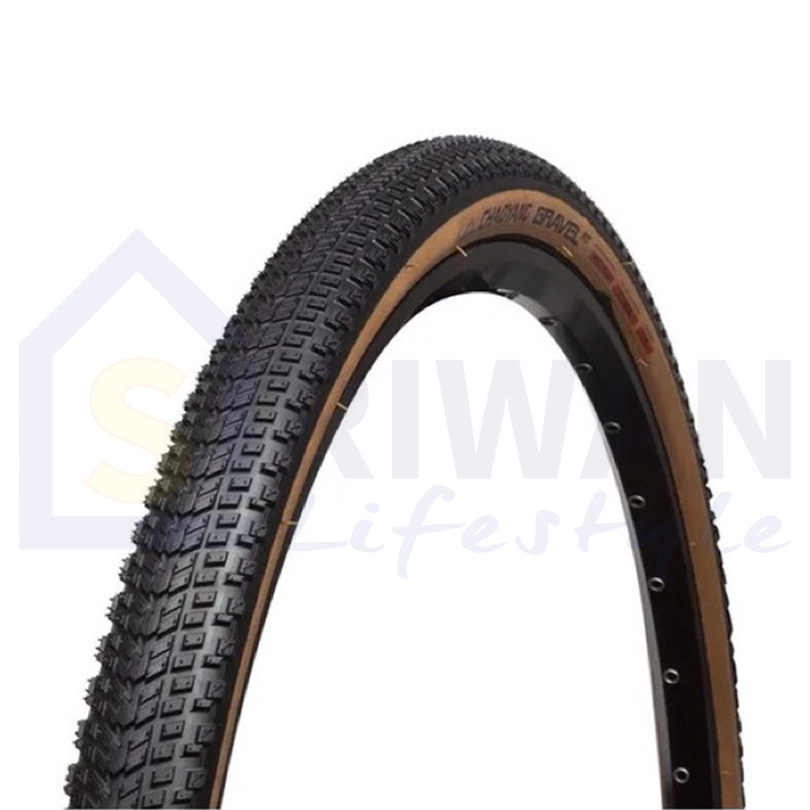 CHAOYANG Gravel MT 700x38c Tan Wall | Premium Foldable Gravel Bike Tire | Classic Style Meets Modern Performance