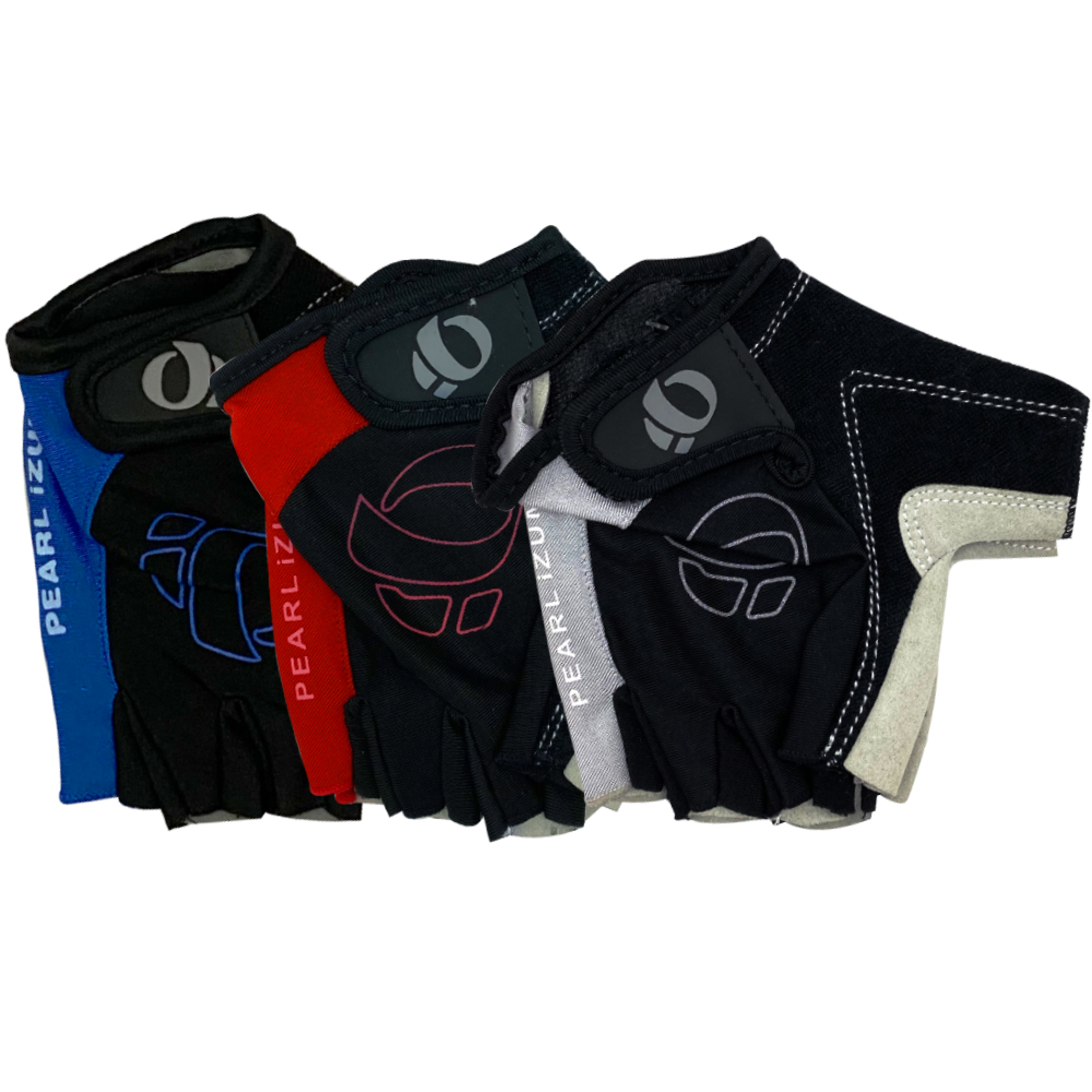 ถุงมือ หนัง 1/2 นิ้ว Pearl izumi มีเจล ,PI012