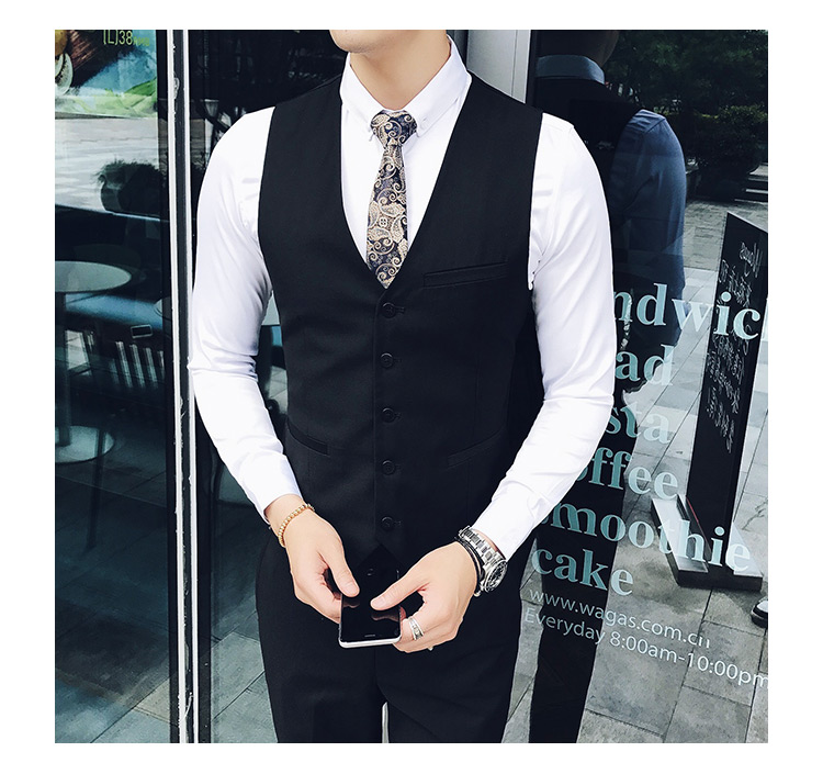 Pre-order ชุดสูทชาย สีดำ เข้ารูป