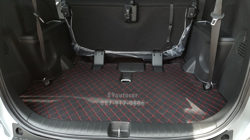 พรม6D ปูในรถ Honda BR-V เข้ารูป เต็มคัน