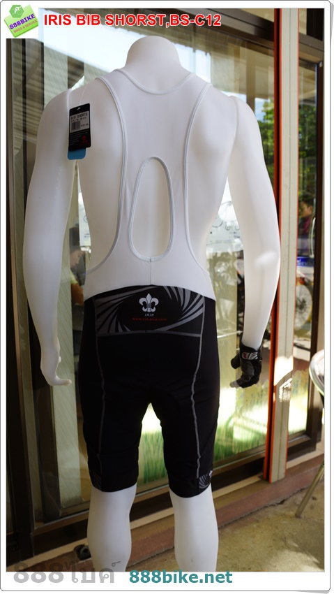 กางเกง IRIS BIB Cycling shorts ขาสั้นมีเอี้ยม, BS-C12 มีสินค้าไชส์ XL
