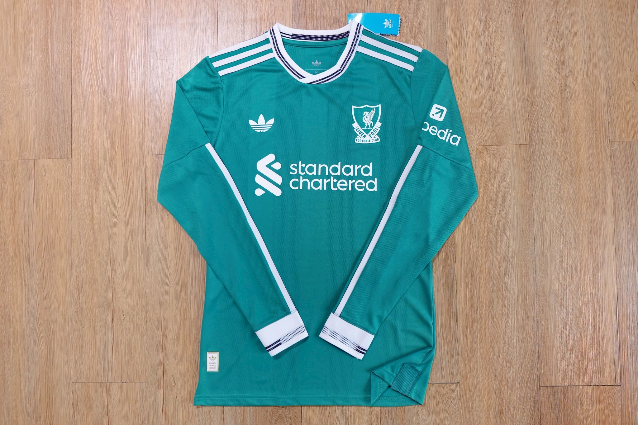 Liverpool 2025/26Green Third Long sleeve Player Grade Jersey เสื้อลิเวอร์พูลแขนยาว เขียว เกรดนักเตะ ฤดูกาลใหม่