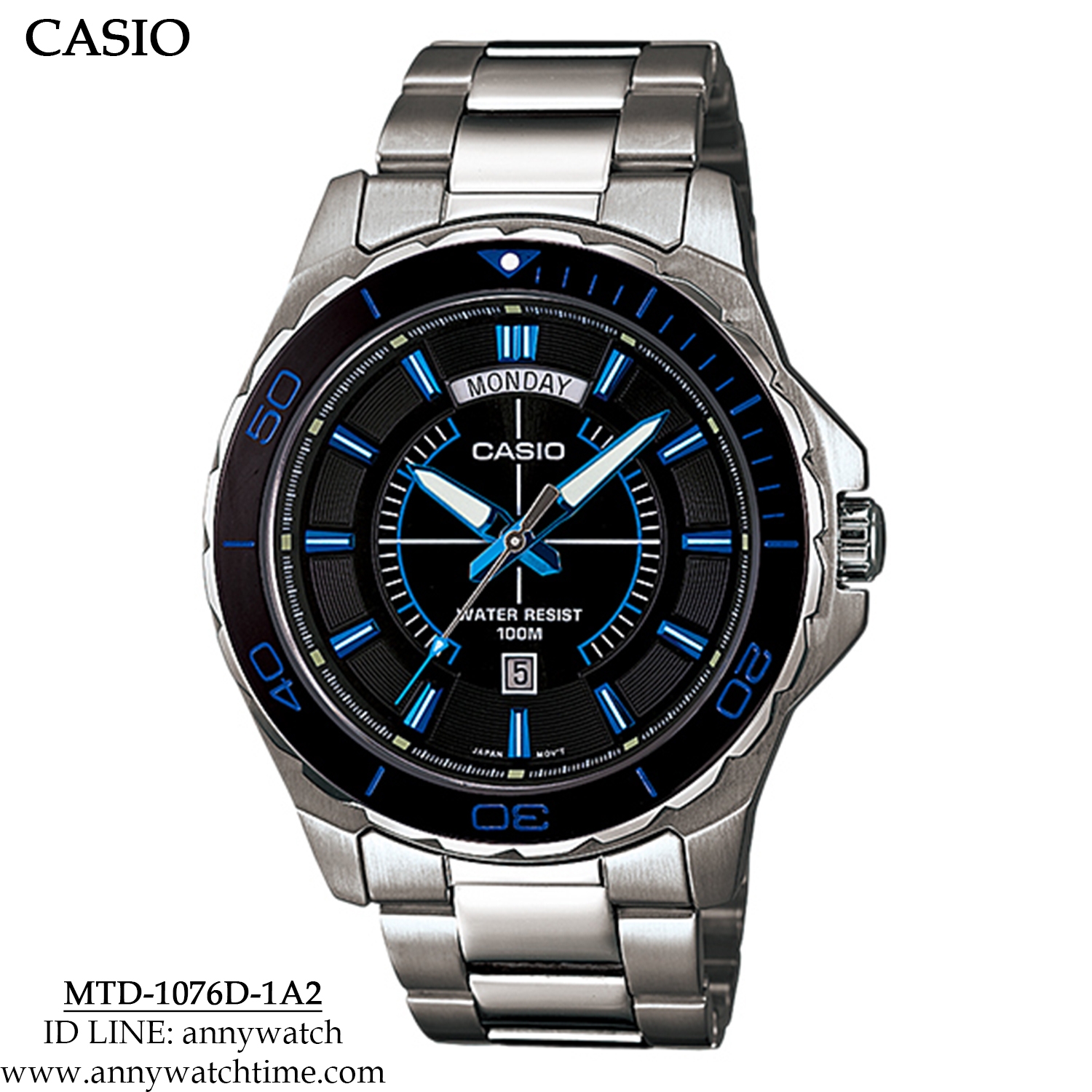 CASIO MTD-1076D-1A2