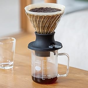 HARIO SSD-200-B Dipped Dripper Switch 02 ขนาด 200ml ดริปเปอร์แบบสวิทช์