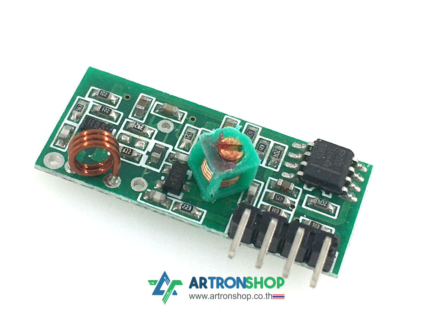 โมดูลรับ-ส่งข้อมูลไร้สาย 433MHz