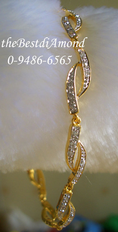 CL002+++สร้อยข้อมือเกรียว สวย ดูดีมากๆๆๆ+++งานฝังเรียบร้อยมากแบบจิกไข่ปลา งานเริ่ดหรู เหมือนจริงสุดๆ