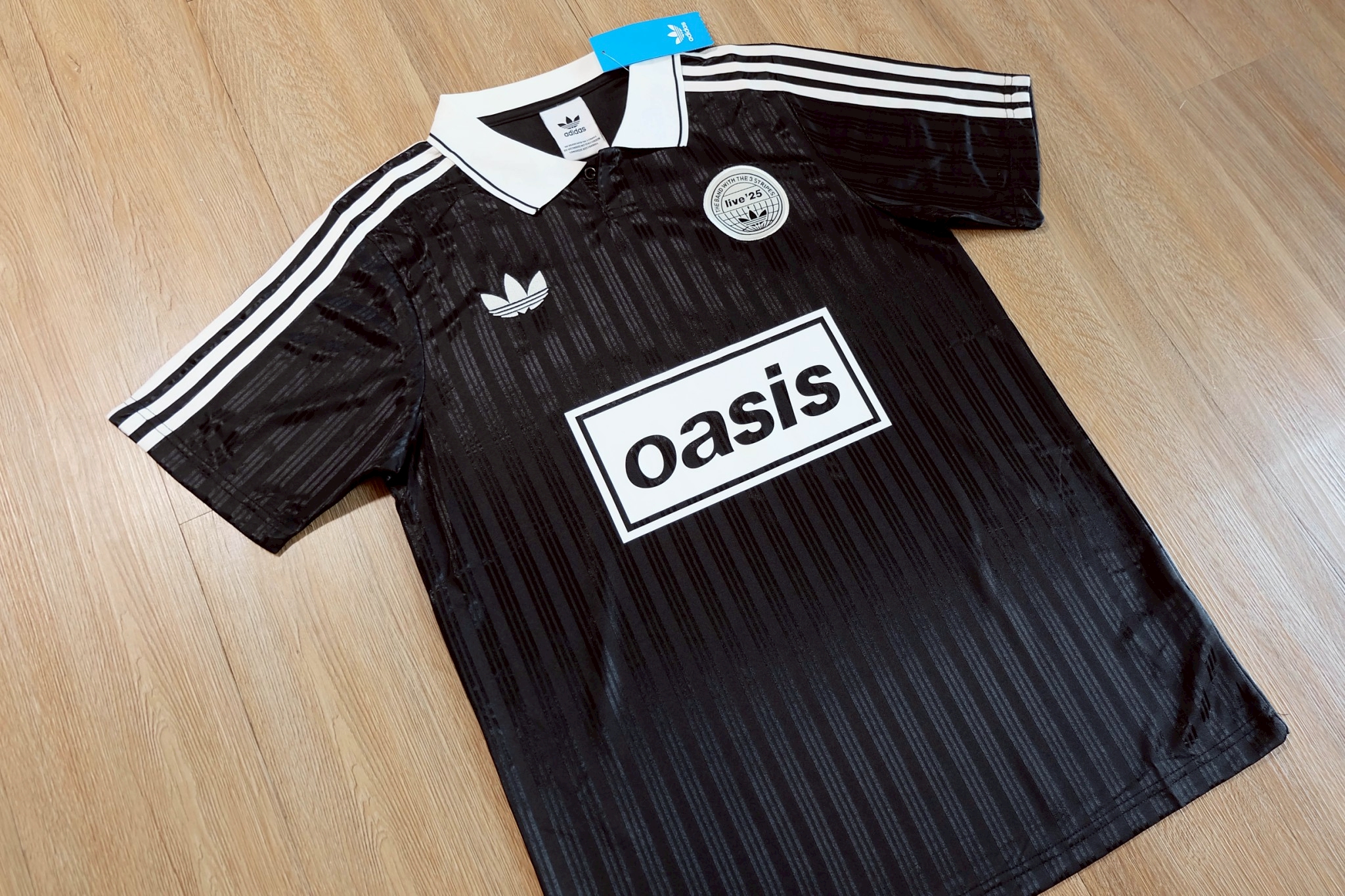 Oasis Black 2025/26 Jersey T-shirt เสื้อโอเอซิส ฤดูกาลใหม่