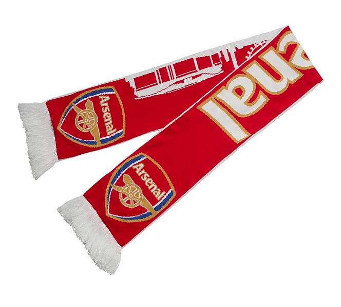 ผ้าพันคออาร์เซนอล Arsenal Skyline Print Scarf ของแท้