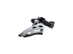 สับจาน DEORE, FD-M6020-M, 2X10-SPD, 34-38T, แคล้มป์กลาง, Side swing, 34.9MM/31.8MM