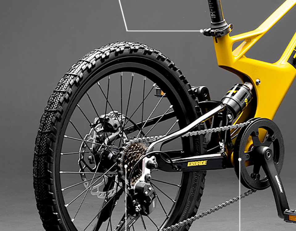 จักรยานเสือภูเขาเด็ก EROADE POP06 ขนาดล้อ 20/22 นิ้ว | เฟรมแมกนีเซียมอัลลอย | ดิสก์เบรกหน้า-หลัง