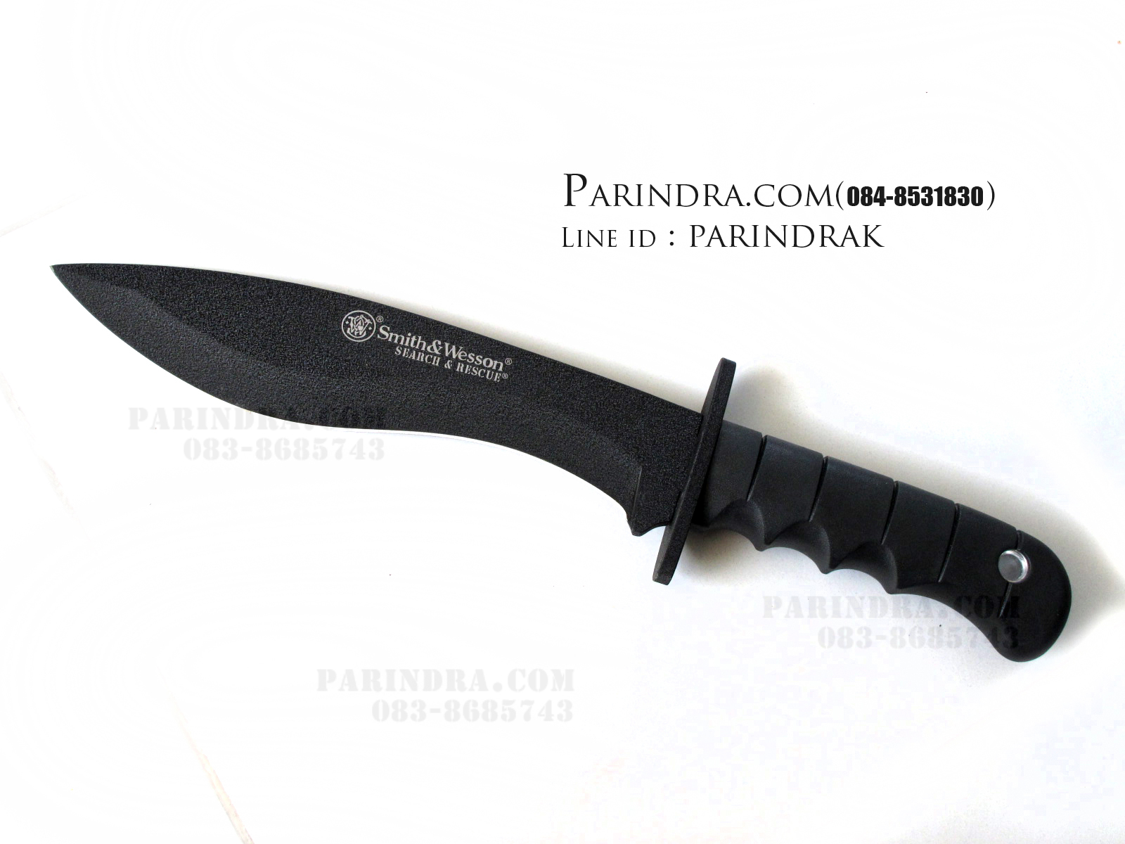 มีดเดินป่าใบตาย Smith&Wesson SEARCH AND RESCUE CKSUR7 ทรงกรูข่า (OEM )