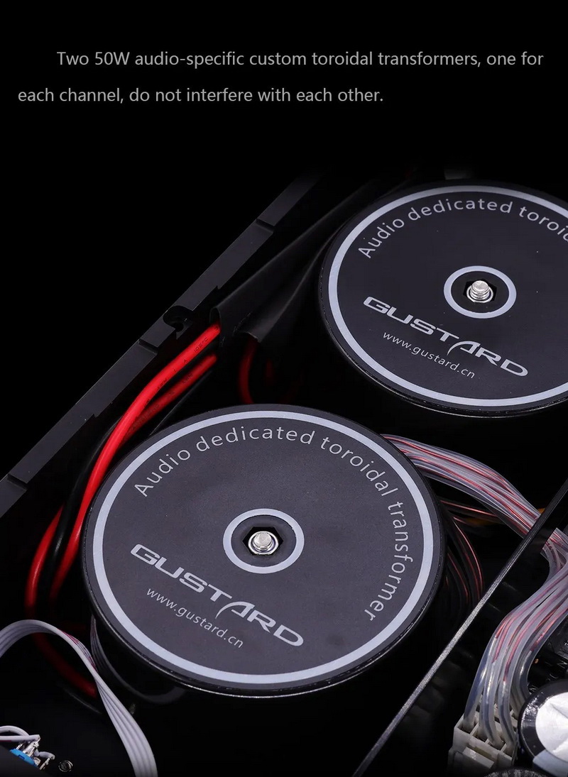 Gustard H26 Fully Balanced Discrete Class A ที่มาพร้อม Power Transistor 8 คู่ ประกันศูนย์ไทย