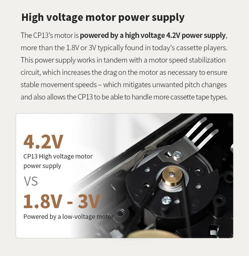 FiiO CP13 เครื่องเล่นเทปคาสเซ็ทพกพาสไตล์ RETRO (ซาวด์อะเบาท์) คุณภาพสูง