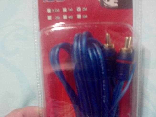 ขาย สายสัญญาณ RCA TO RCA (ขาวแดง - ขาวแดง) PREMIUM อย่างดีสำหรับต่อเครื่องเสียง ทีวี ยาว 1เมตร