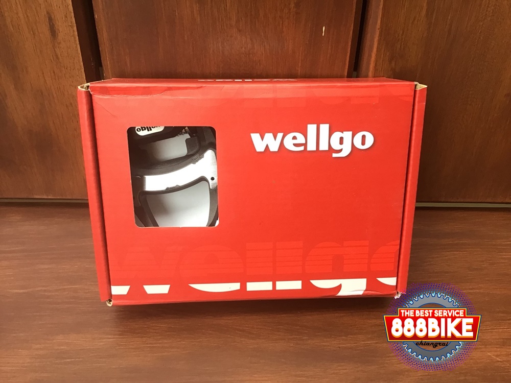 บันไดจักรยานเสือหมอบ WELLGO R312 Carbon Fiber แถมคลีท 2 ชุด