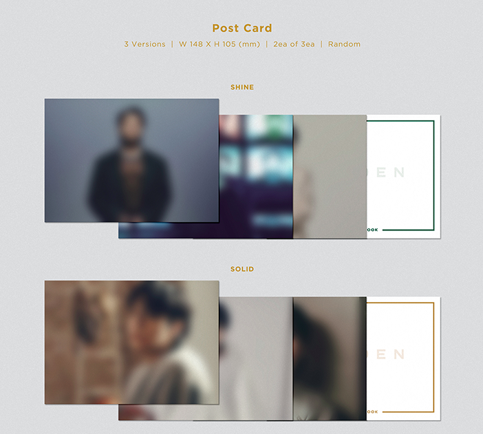 PRE. อัลบั้ม #JungKook (BTS) GOLDEN' (Set) + 'GOLDEN' (Weverse Albums ver.) Set [ รอ 15 - 25 วัน ]