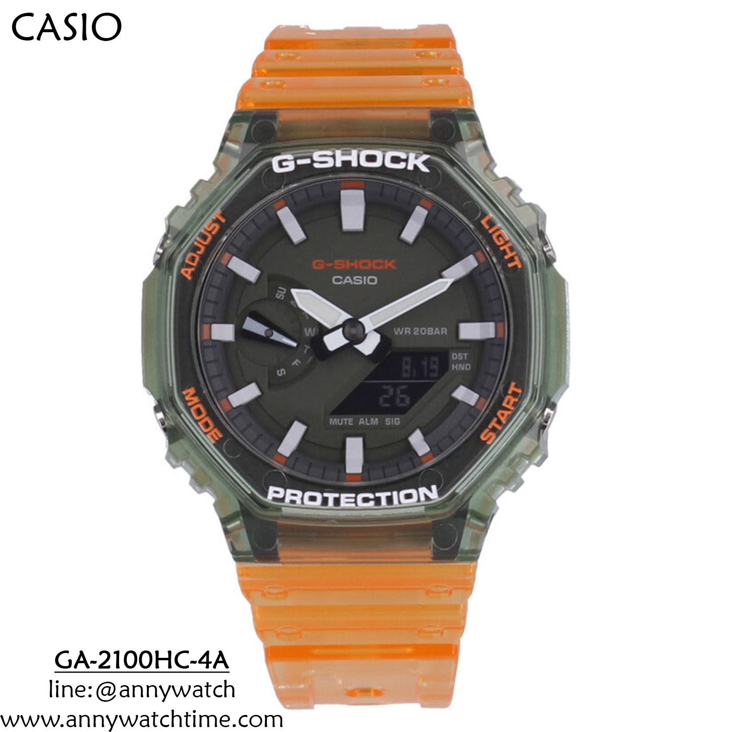 G-SHOCK GA-2100HC-4A