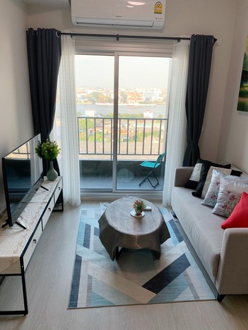 ให้เช่าคอนโดแชปเตอร์วัน ชายน์ บางโพ 56.57 ตร.ม.2 ห้องนอน เห็นวิวแม่น้ำทั้ง 2 ด้าน ตกแต่งครบ พร้อมอยู่