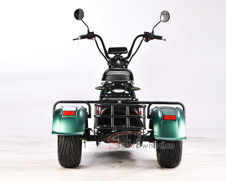 StrollWheel HM-3 รถสกูตเตอร์ไฟฟ้า 3 ล้อ Citycoco 2000W | แบตเตอรี่ 60V 20Ah | วิ่งไกล 50-60 กม. | สีหลากหลาย