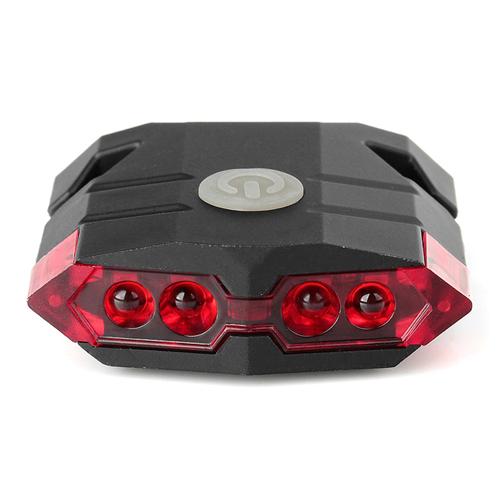 ไฟท้าย Leadbike A100 USB Bicycle Tail Light Waterproof Bike Light - Black