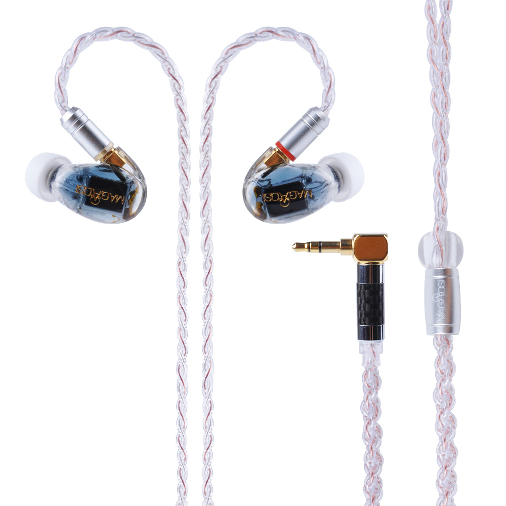 ขาย Magaosi K3 BA หูฟัง 3 ไดร์เวอร์ (BA) Knowles ถอดสายได้ เปลี่ยนท่อนำเสียงได้