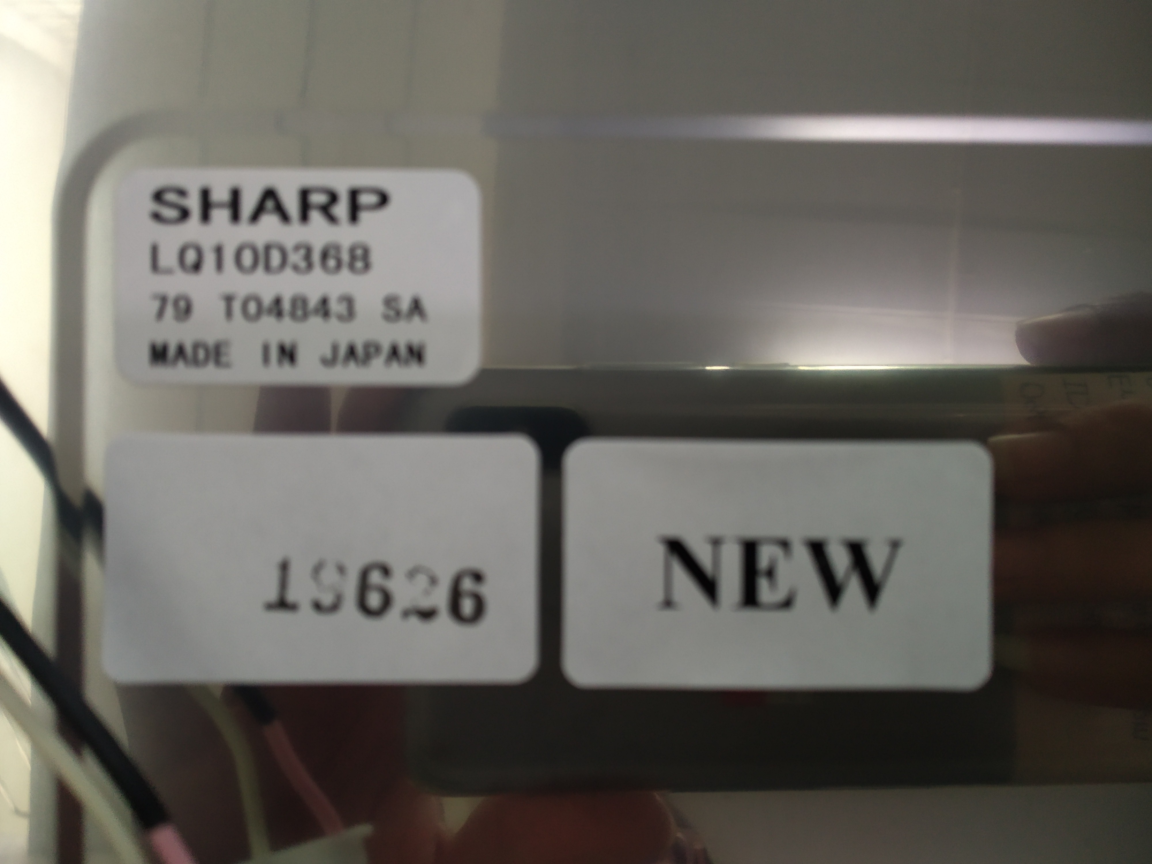 LQ10D368 LCD PANEL “ SHARP ”