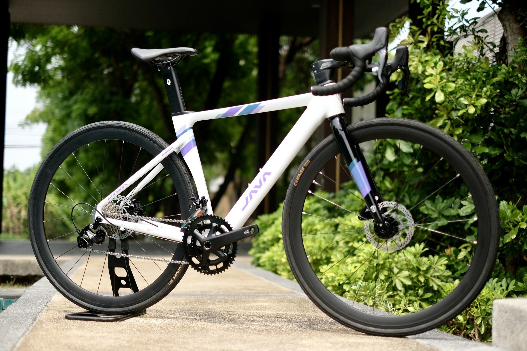 จักรยานเสือหมอบ JAVA AURIGA R9 ชุดขับL-TWOO R9 22speeds เฟรมอลูมิเนียม ซ่อนสาย เบรคน้ำมัน ดิสเบรคน้ำมัน L-TWOO