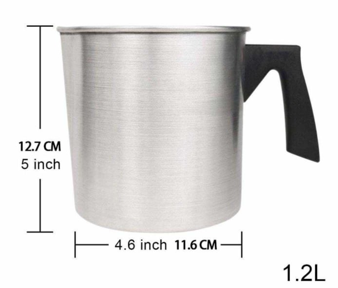 หม้อต้มเทียน ขนาด 1.2 L