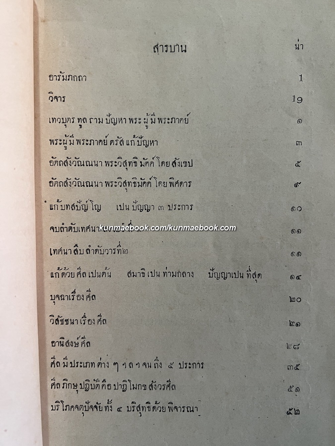 พระวิสุทธิมัคค์ สีลนิเทศ แล ธุดงคนิเทศ บั้นต้น พิมพ์เมื่อ ร.ศ.๑๓๑