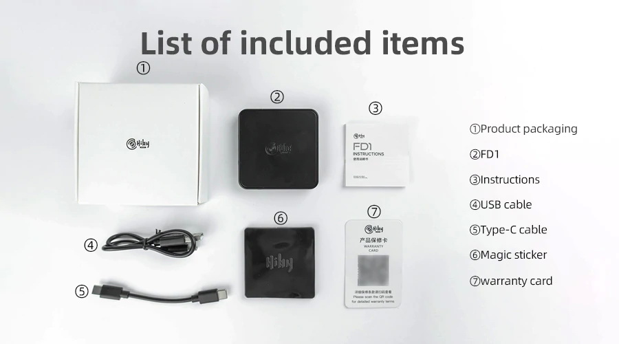 ขาย Hiby FD1 DAC/AMP สำหรับ computers smartphones