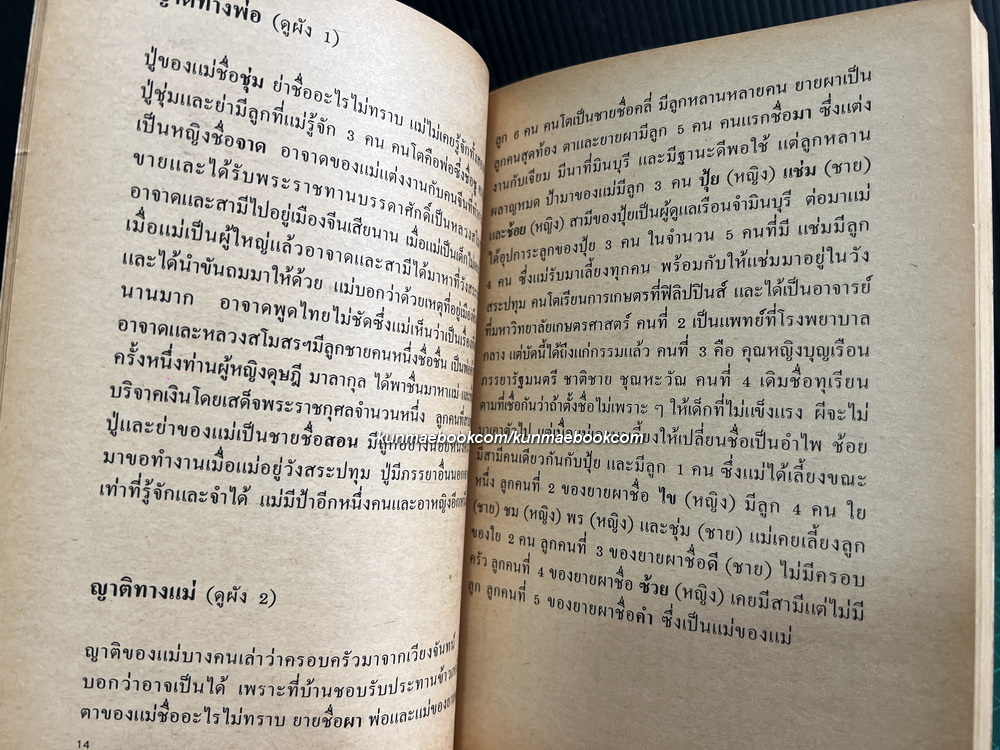 แม่เล่าให้ฟัง พระนิพนธ์ ใน สมเด็จพระเจ้าพี่นางเธอ เจ้าฟ้ากัลยาณิวัฒนา