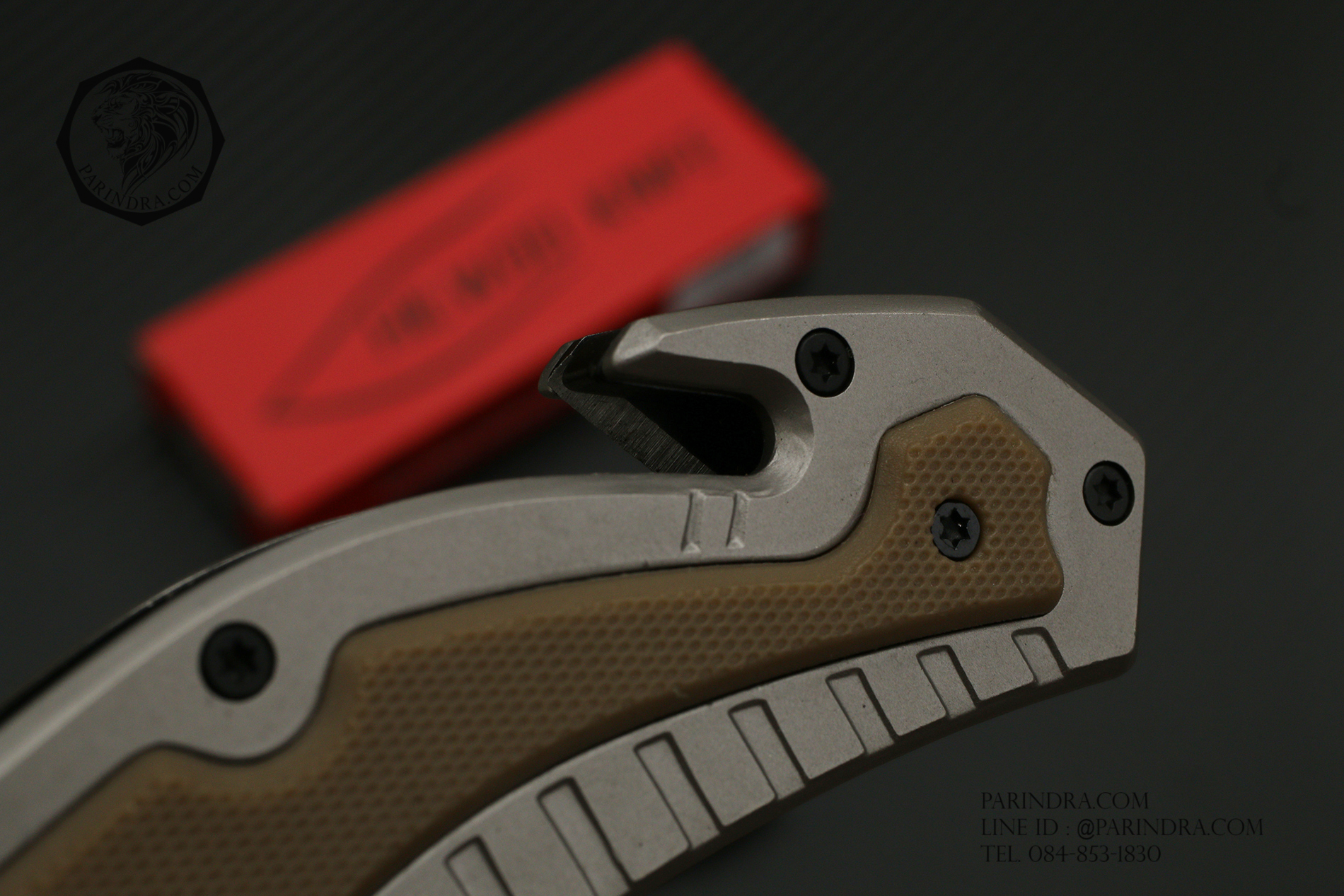 มีดพับ HILWOD รุ่น L00817M ทรงใบมีดสวย คมกริบ คุณภาพดี ราคาประหยัด