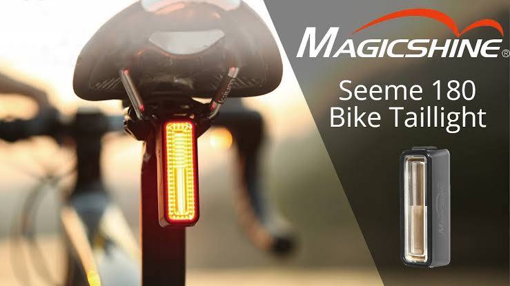 Magicshine SEEMEE 180 ไฟท้ายจักรยาน 180 LUMENS Smart Tail Light ให้ความสว่าง ปลอดภัย และความสวยงานในตัวเดียวกัน