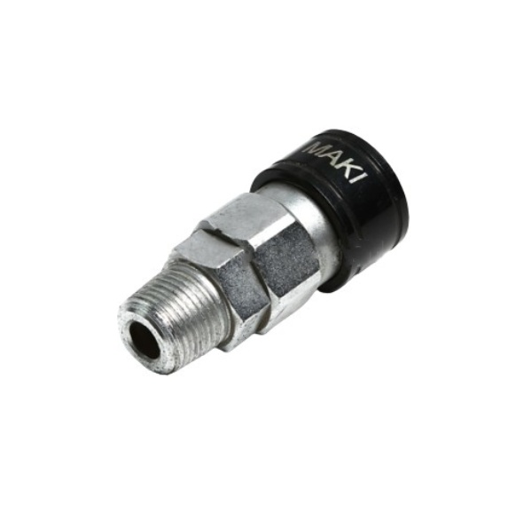 ข้อต่อตัวเมียเกลียวนอก ปั๊มลม MAKI มากิ TSM-30(3/8") Pn.KT-X011-0080 ##